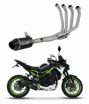 Kawasaki Z 900 A2 2020 - 2024 Low Level Full Exhaust System Collector Silencer HP3 BLACK + dB killer