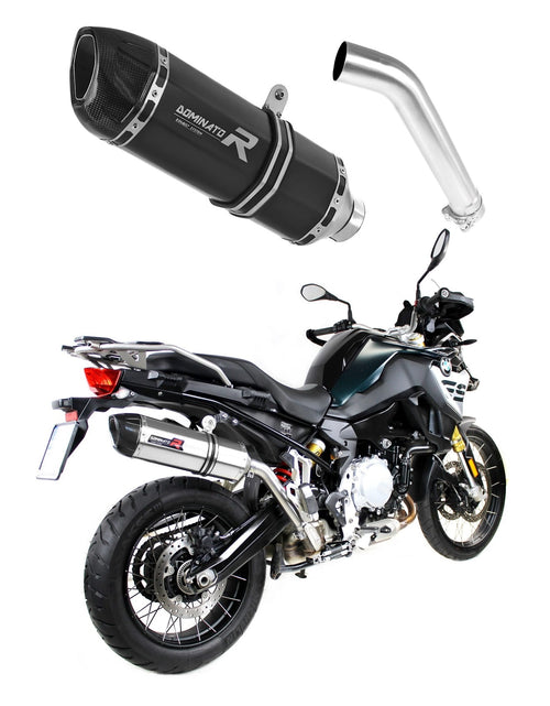 BMW F850GS Adventure 2016 - 2020 EU Approved Exhaust Silencer BLACK HP1