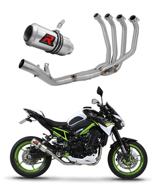 Kawasaki Z 900 A2 2017 - 2019 Full Exhaust System Collector Silencer GP + dB killer