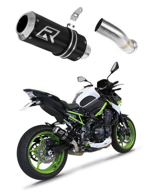 Kawasaki Z 900 A2 2017-2019 Exhaust Silencer Muffler GP BLACK + dB killer