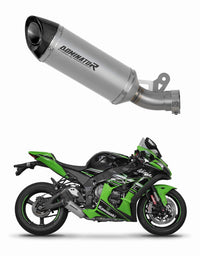 Kawasaki ZX10R 2016 - 2020 Exhaust Silencer Muffler Titanium HP8 + dB killer 20 m.