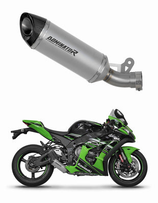 Kawasaki ZX10R 2016 - 2020 Exhaust Silencer Muffler Titanium HP8 + dB killer
