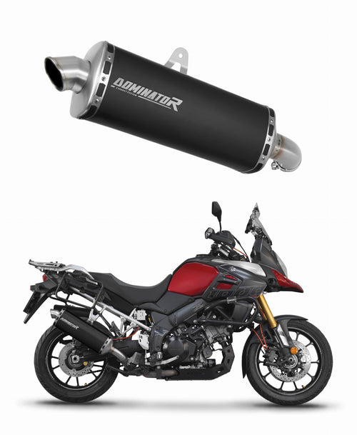 Suzuki DL 1000 V-Strom 2017 - 2020 Exhaust Silencer Muffler P7 BLACK + dB killer