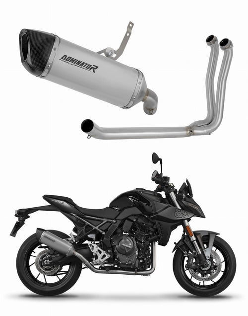 Suzuki GSX-8S / 8R 2022 - 2024 Full Exhaust System Collector Silencer Titanium HP6 + dB killer