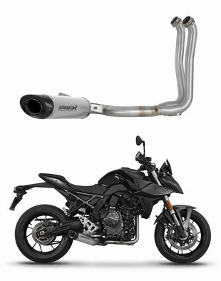 Suzuki GSX-8S / 8R 2022 - 2024 Full Exhaust System Collector Silencer Titanium HP8 + dB killer