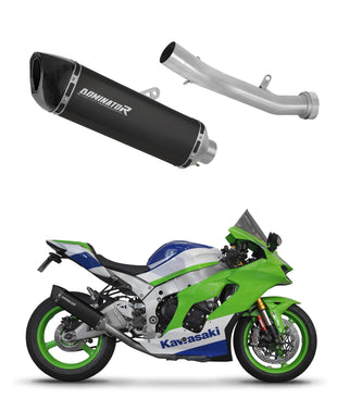 Kawasaki ZX10R / RR 2021 - 2024 Exhaust Silencer Muffler HP6 BLACK + dB killer