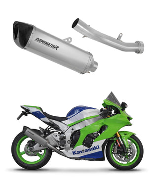 Kawasaki ZX10R / RR 2021 - 2024 Exhaust Silencer Muffler Titanium HP6 + dB killer