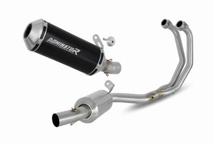 Yamaha MT-03 2020 - 2023 Full Exhaust System Collector Silencer OV G2 BLACK + dB killer medium