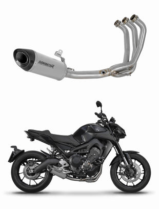 Yamaha MT-09 2013 - 2016 Full Exhaust System Collector Silencer Titanium HP8 + dB killer