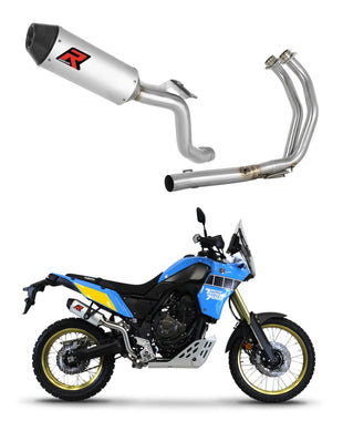 Yamaha Tenere 700 2019 - 2020 Full Exhaust System Collector Silencer MX2 + dB killer medium