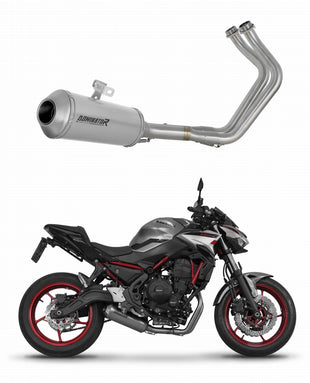 Kawasaki Ninja 650 2023 - 2025 Full Exhaust System Collector Silencer OV G2 + dB killer
