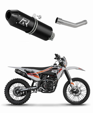 Kayo K5 300 Enduro 2024 - 2025 Exhaust Silencer Muffler MX2 BLACK + dB killer