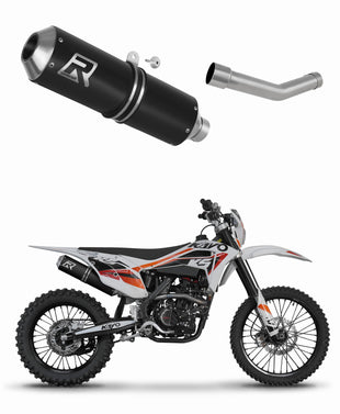 Kayo K5 300 Enduro 2024 - 2025 Exhaust Silencer Muffler MX BLACK + dB killer