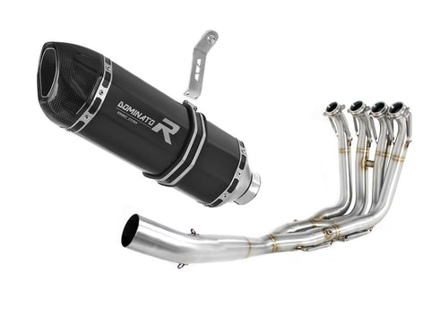 BMW S1000RR 2015 - 2016 Full Exhaust System Collector Silencer HP1 BLACK + dB killer