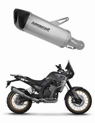 Kove 800 X Pro Adventure / Rally 2023 - 2025 Exhaust Silencer Muffler Titanium HP6 + dB killer