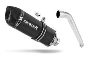 Honda XL 125 V VARADERO 2001 - 2006 Exhaust Silencer Muffler HP1 BLACK + dB killer