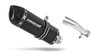 Honda CB 500 X 2013 - 2016 Exhaust Silencer Muffler HP1 BLACK + dB killer