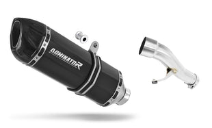 Honda CBF 500 2004 - 2005 Exhaust Silencer Muffler HP1 BLACK + dB killer