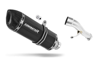 Honda CBF 500 2006 - 2008 Exhaust Silencer Muffler HP1 BLACK + dB killer