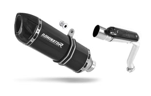 Honda CB 600F HORNET 2003 - 2006 Exhaust Silencer Muffler HP1 BLACK + dB killer