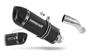 Honda CB 600F HORNET PC41 2007 - 2013 EU Approved Exhaust Silencer HP1 BLACK