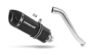 Honda XL 600 V TRANSALP 1987 - 2000 Exhaust Silencer Muffler HP1 BLACK + dB killer