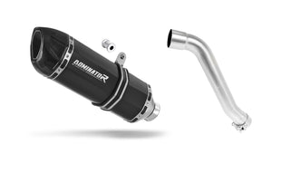 Honda XL 650 V TRANSALP 2001 - 2007 Exhaust Silencer Muffler HP1 BLACK + dB killer
