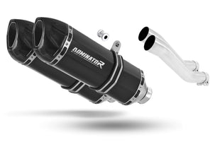 Honda CB 750 SEVEN FIFTY 1992 - 2003 Exhaust Silencer Muffler HP1 BLACK + dB killer