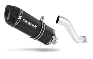 Honda VFR 750 1993 - 1997 HI Level Exhaust Silencer Muffler HP1 BLACK + dB killer