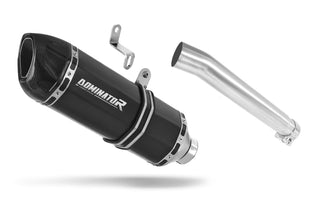 Honda XRV 750 AFRICA TWIN 1990 - 1992 RD04 Exhaust Silencer Muffler HP1 BLACK + dB killer