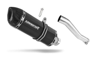 Honda XRV 750 AFRICA TWIN 1993 - 1995 RD07 Exhaust Silencer Muffler HP1 BLACK + dB killer