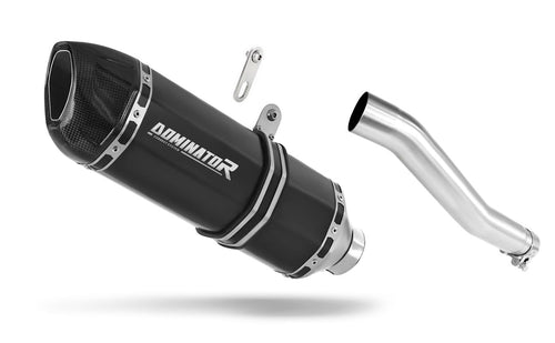 Honda XRV 750 AFRICA TWIN 1993 - 1995 RD07 Exhaust Silencer Muffler HP1 BLACK + dB killer