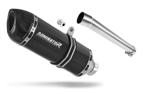Honda XRV 750 AFRICA TWIN 1996 - 2003 RD07A Exhaust Silencer Muffler HP1 BLACK + dB killer