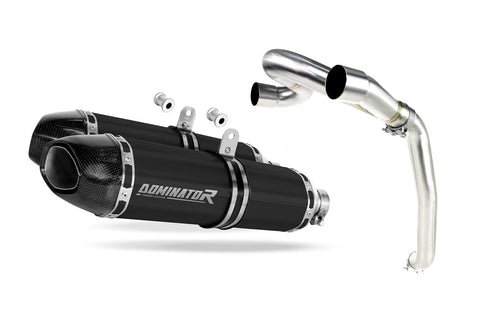Honda VFR 800 V TEC 2002 - 2013 Exhaust Silencer Muffler HP1 BLACK + dB killer