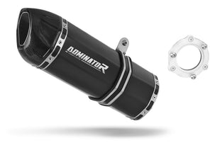 Honda CBR 900RR Fireblade SC33 1996 - 1999 Exhaust Silencer Muffler HP1 BLACK + dB killer