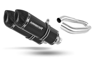 Honda CBR 1000F DUAL 1988 - 2000 Exhaust Silencer Muffler HP1 BLACK + dB killer