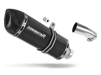 Kawasaki Z400 2018 - 2023 Exhaust Silencer Muffler HP1 BLACK + dB killer 20 m.