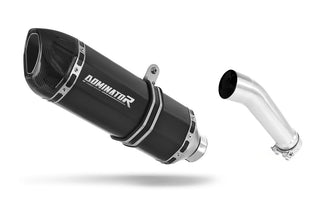 Kawasaki ER 5 500 1996 - 2006 Exhaust Silencer Muffler HP1 BLACK + dB killer