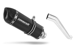 Kawasaki ZX6R 636 2003 - 2004 Exhaust Silencer Muffler HP1 BLACK + dB killer