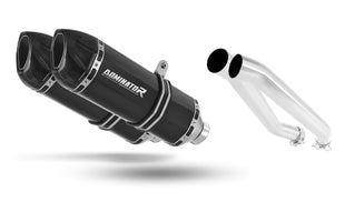 Kawasaki Z1000 2003 - 2006 Exhaust Silencer Muffler HP1 BLACK + dB killer