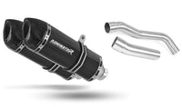 Kawasaki Z1000 2007 - 2009 Exhaust Silencer Muffler HP1 BLACK + dB killer 20 m.