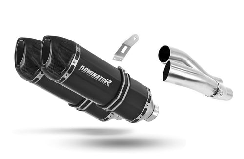 Kawasaki Z1000SX 2010 - 2013 Exhaust Silencer Muffler HP1 BLACK + dB killer
