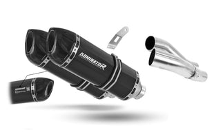 Kawasaki Z1000 SX 2017 - 2020 EU Approved Exhaust Silencer HP1 BLACK