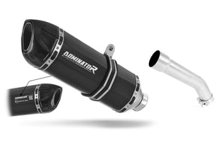 Kawasaki ZX10R 2004 - 2005 EU Approved Exhaust Silencer HP1 BLACK