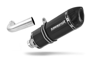 Moto Guzzi BREVA 850 Exhaust Silencer Muffler HP1 BLACK + dB killer