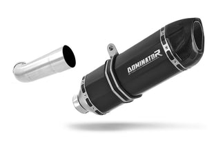 Moto Guzzi NORGE 1200 Exhaust Silencer Muffler HP1 BLACK + dB killer