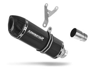 Piaggio MP3 500 Exhaust Silencer Muffler HP1 BLACK + dB killer