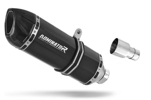 Piaggio X10 125 2012 - 2016 Exhaust Silencer Muffler HP1 BLACK + dB killer