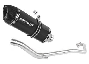 Suzuki GSX R 125 2017 - 2019 Full Exhaust System Collector Silencer HP1 BLACK + dB killer