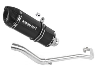 Suzuki GSX S 125 2017 - 2019 Full Exhaust System Collector Silencer HP1 BLACK + dB killer
